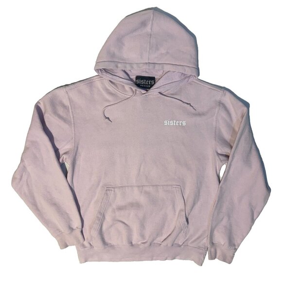 James Charles SISTERS Pink Pastel Hoodie Pullover Unisex Adult Size Med - Picture 2 of 7